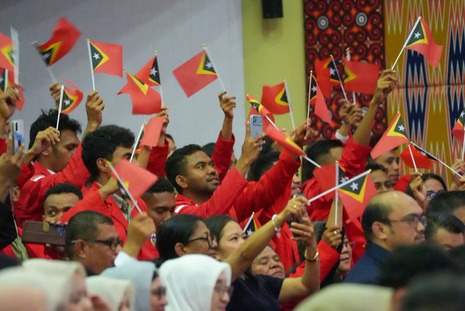 Timorese students at Unhas