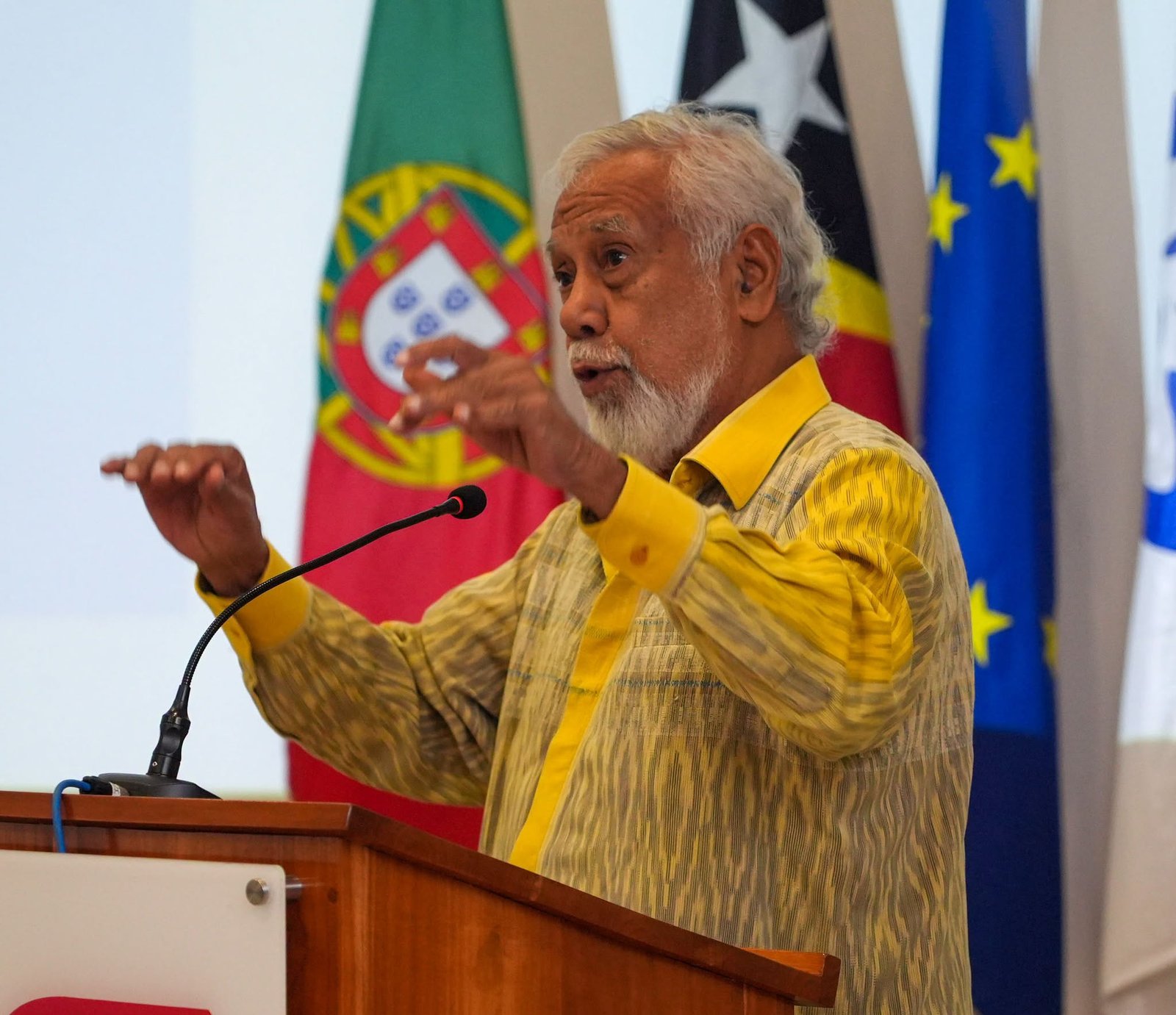 Xanana Gusmão hato’o diskursu