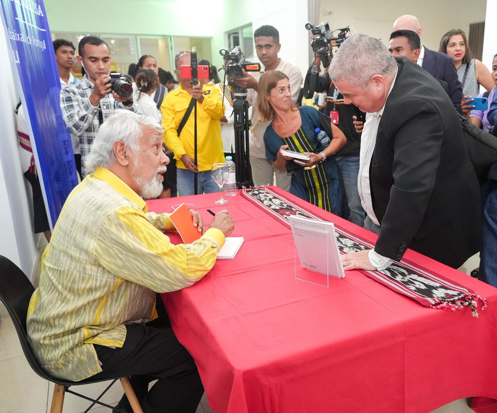 Xanana ko’alia ho leitor sira