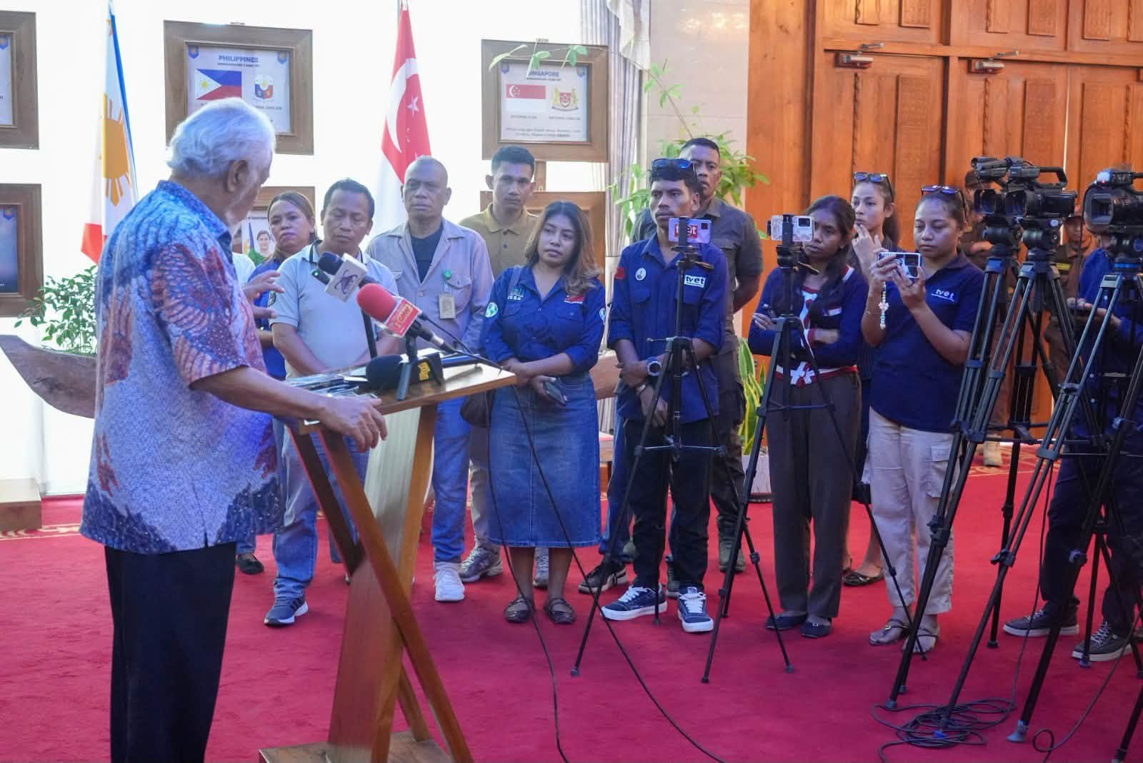 Xanana ko’alia ba jornalista sira